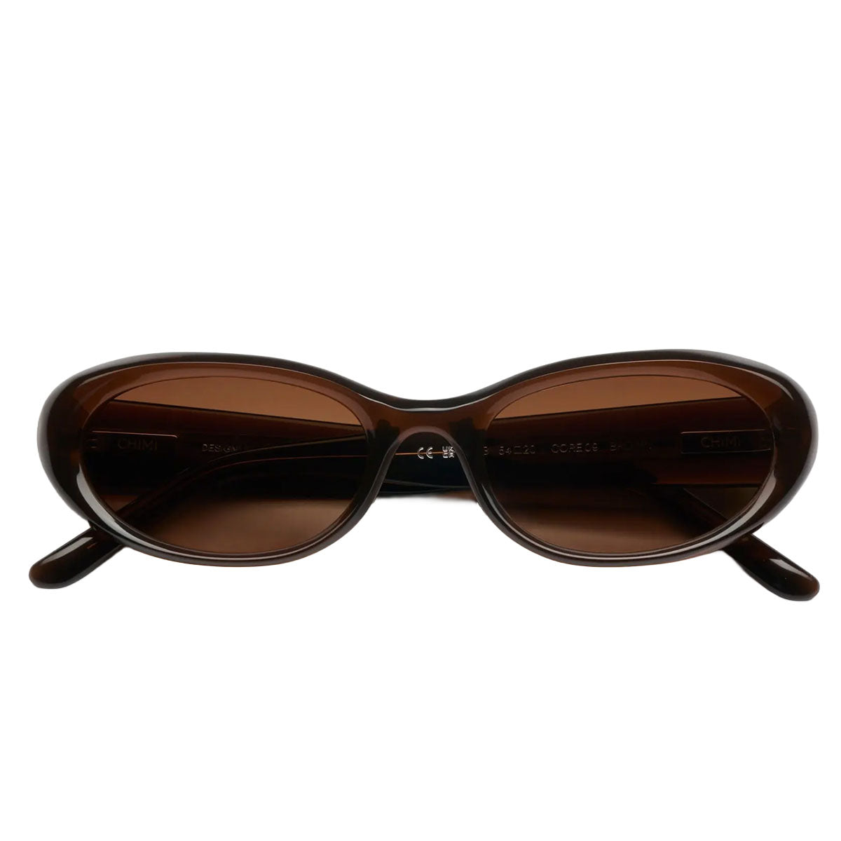 Chimi Occhiali da Sole 09 Brown Marrone/Marrone Unisex 50 20 145