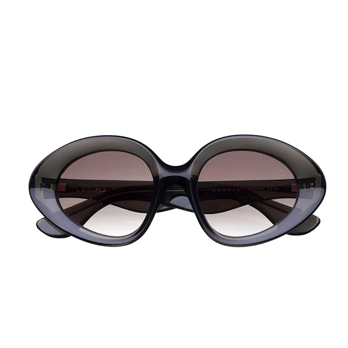 Lapima Occhiali da Sole Carmen Garoa Gradient Grigio/Marrone Unisex