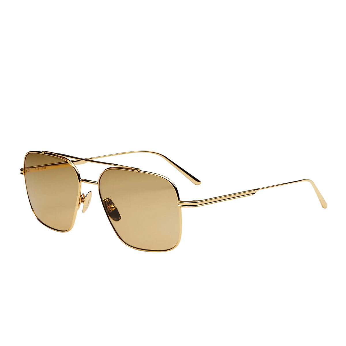 Chimi Occhiali da Sole CC Titan Aviator Gold Oro/Giallo Unisex