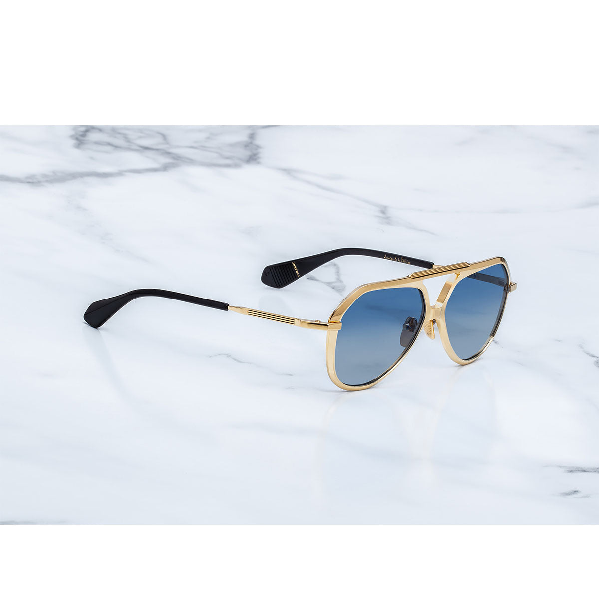 Jacque Marie Mage Occhiali da Sole Maxime Manhattan Oro/Blu Unisex 58 14 148