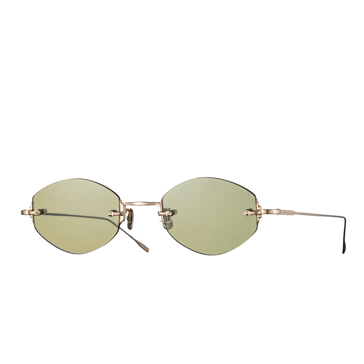 Eyevan Occhiali da Sole 1196-1 819 Oro/Verde Unisex