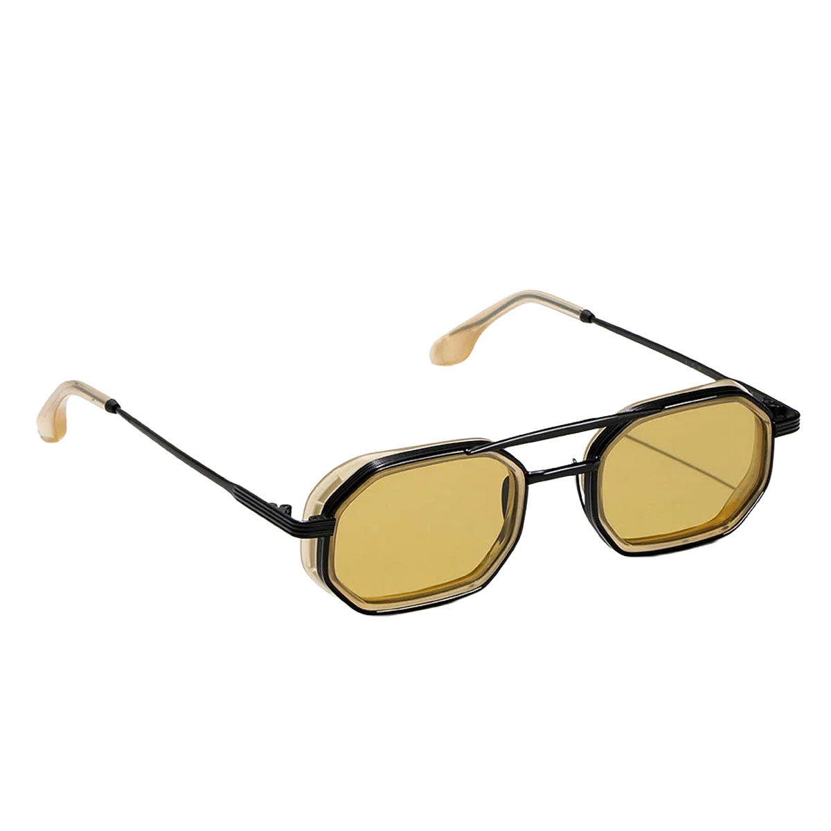 Occhiali da Sole L.G.R. Axum Explore II Lions Of Etiopia Black Matt Nero/Marrone Unisex