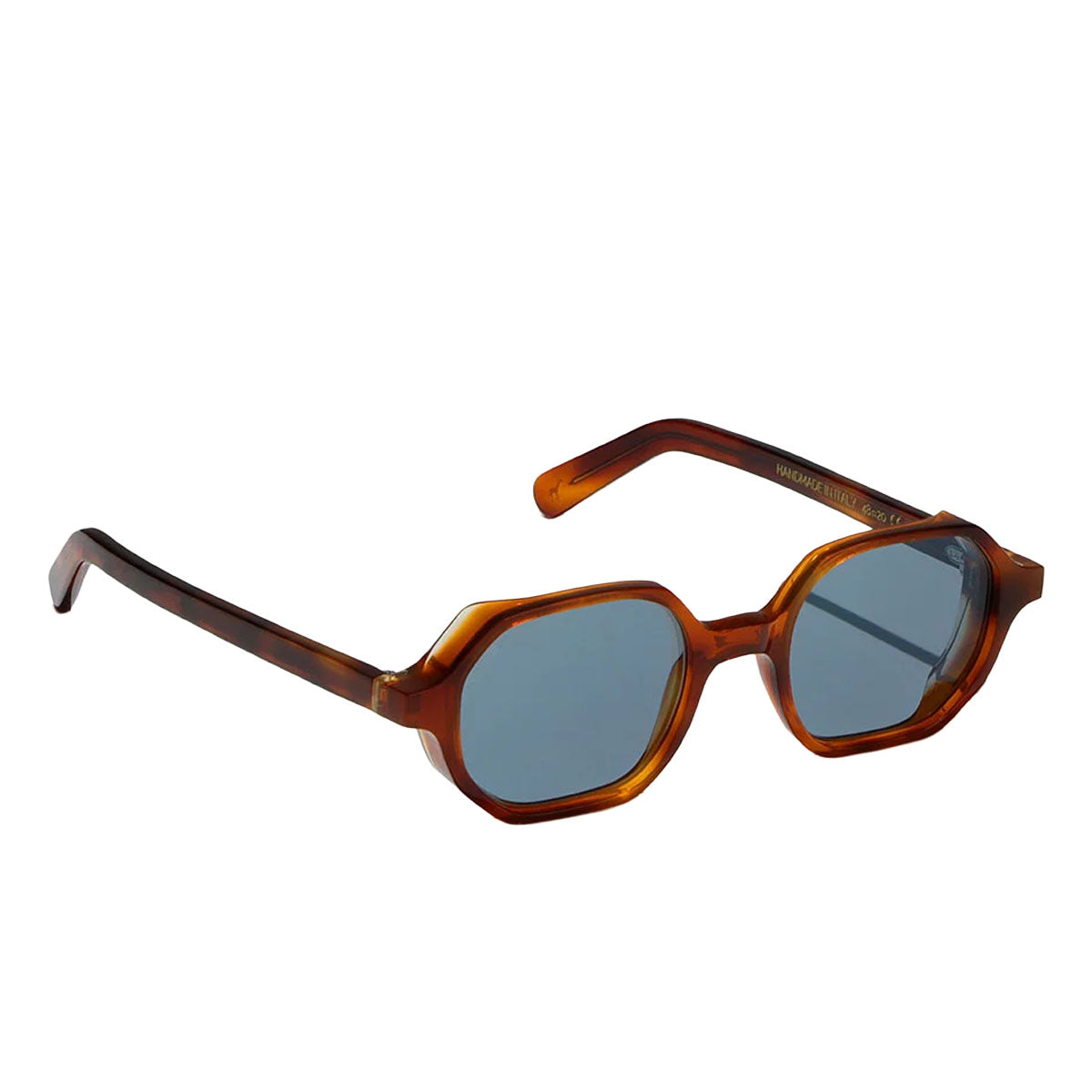 Occhiali da Sole L.G.R. Zanzibar Carnet De Voyage Havana Chiaro Marrone/Blu Unisex