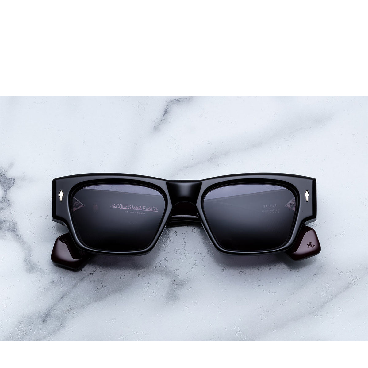 Jacque Marie Mage Occhiali da Sole Zimmerman Bloodstone Nero/GrigioUnisex 54 19 146