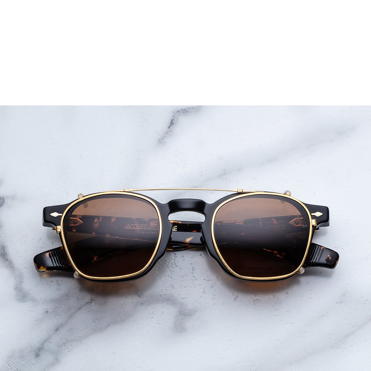 Jacque Marie Mage Clip on 2 Gold Zephirin 44 Oro/Marrone Unisex