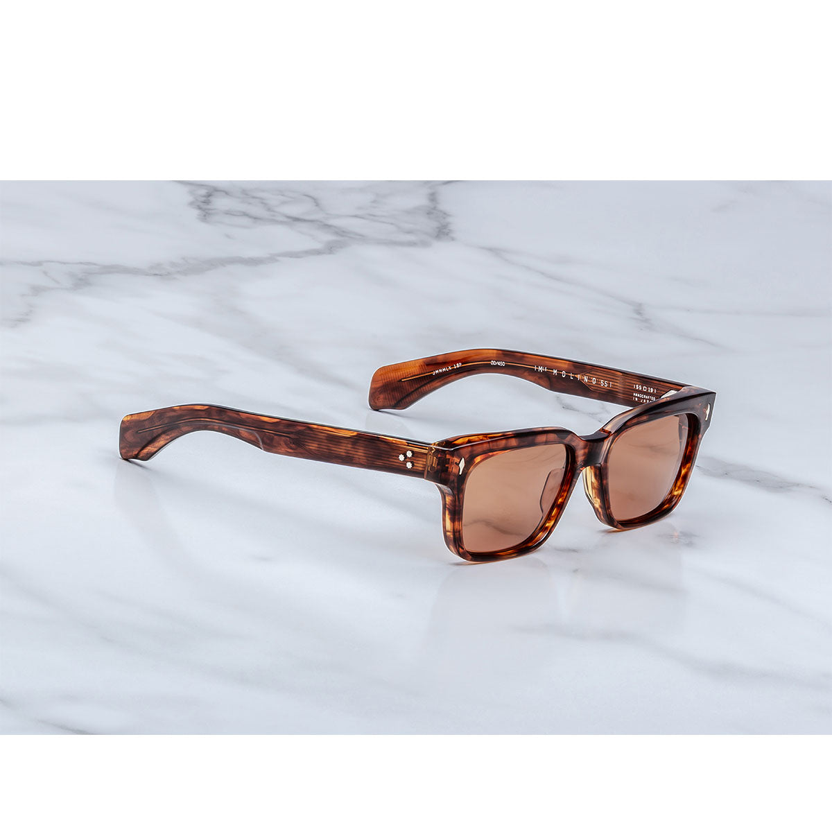 Jacque Marie Mage Occhiali da Sole Molino 55 Bourbon Marrone/Marrone Unisex 55 19 144