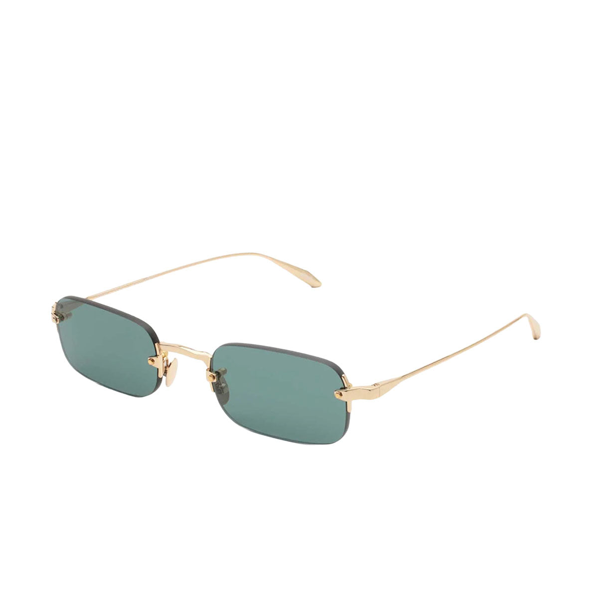 Gast Occhiali da Sole Astro Gold AS02 Oro/Verde Unisex