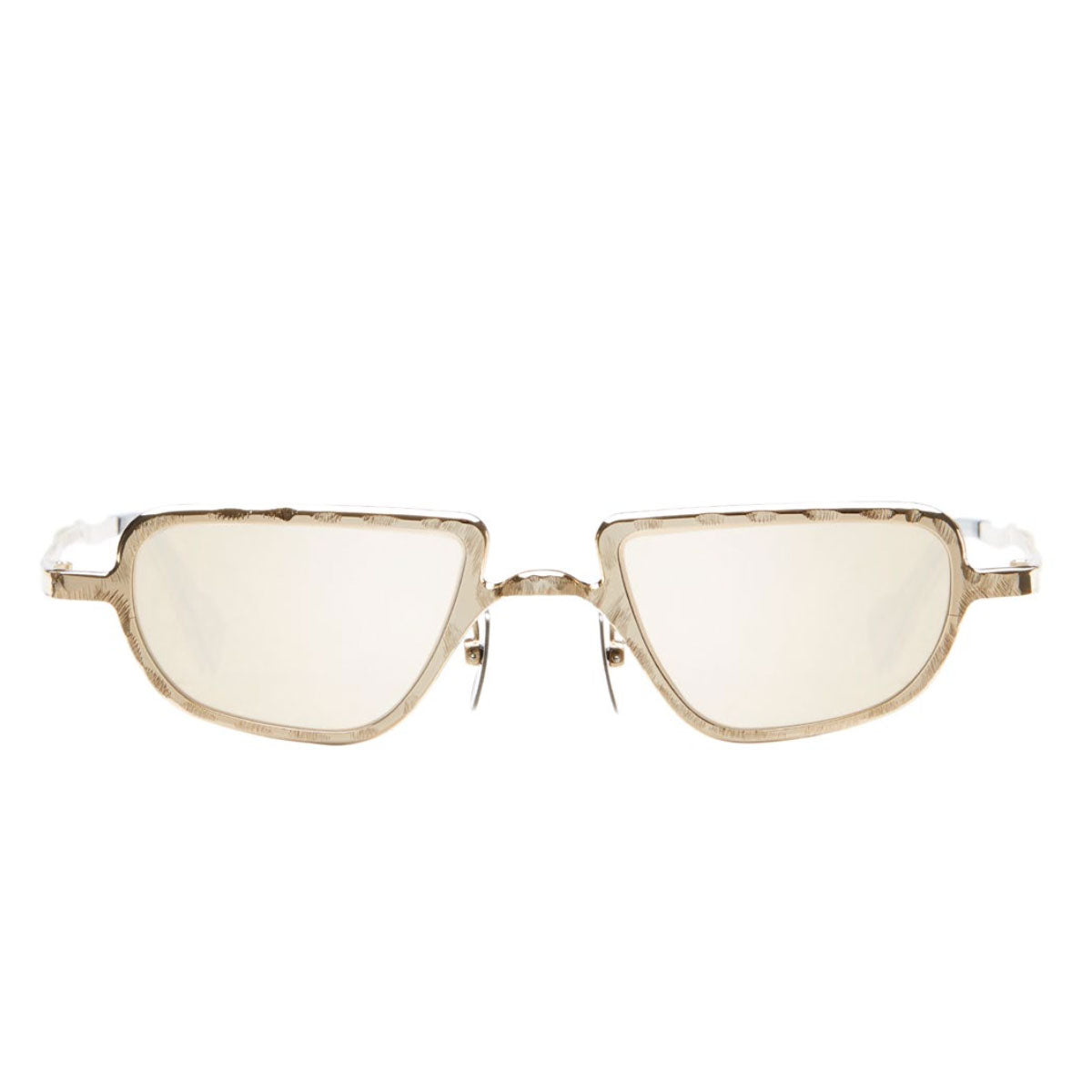 Kuboraum Occhiali da Sole Z28 LG Oro/Marrone Unisex 46 20 145
