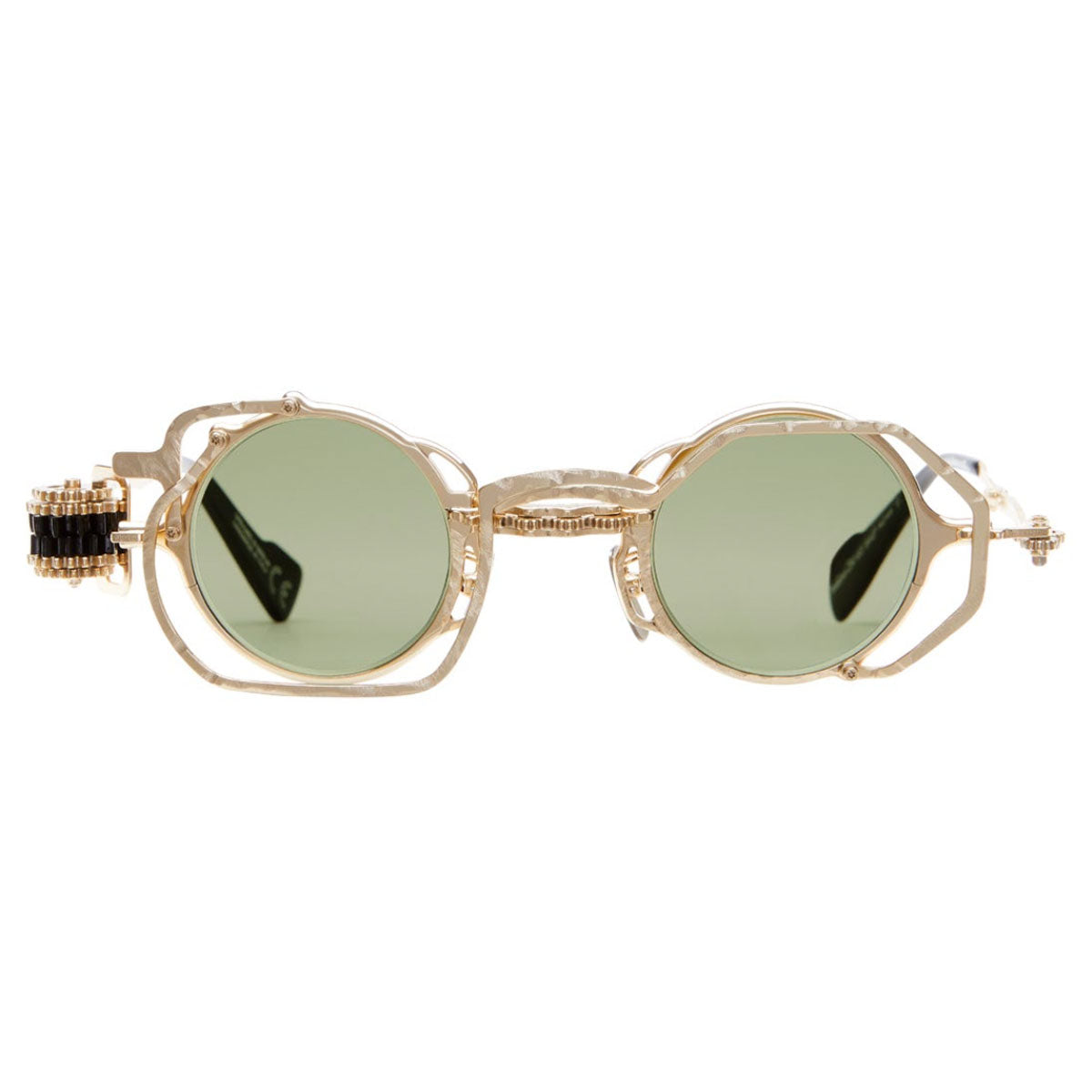 Kuboraum Occhiali da Sole Z50 SI Oro/Verde