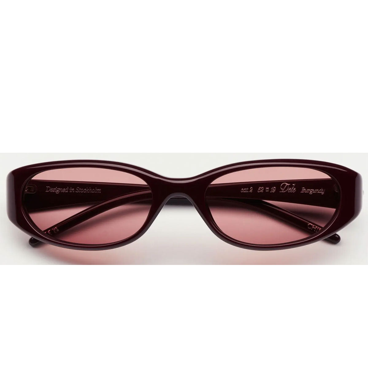 Chimi Occhiali da Sole Dele Burgundy Bordeaux/Rosa Unisex 52 19 145