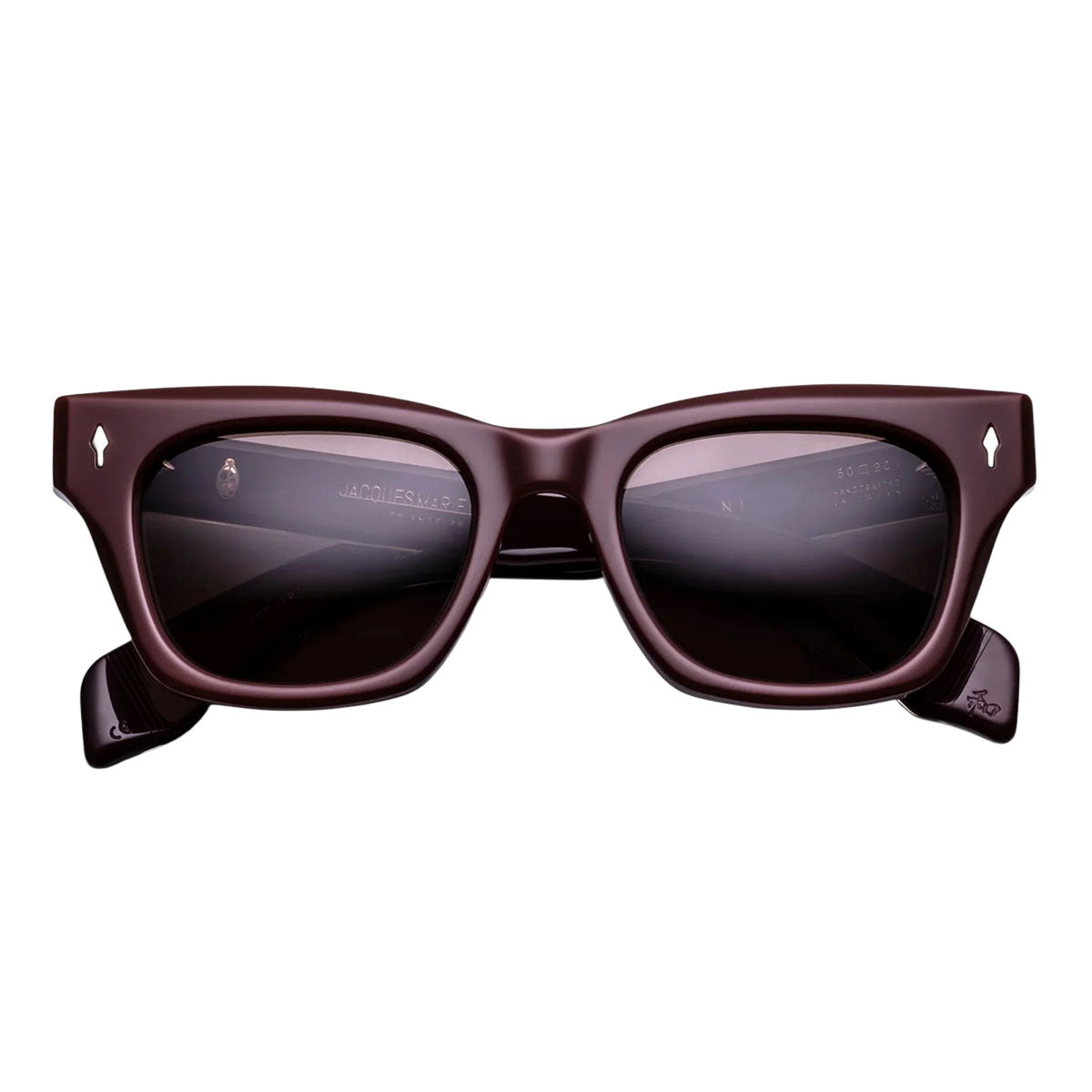 Jacques Marie Mage Occhiali da Sole Dealan Bordeaux Empire Bordeuax/Marrone Unisex