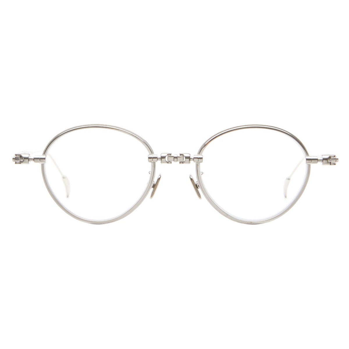 Kuboraum Eyeglasses H67 TM Silver/Transparent Unisex