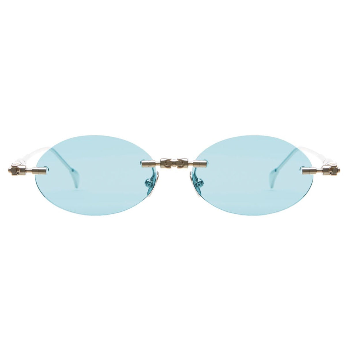 Kuboraum Occhiali da Sole H62 LG Oro/Verde Unisex