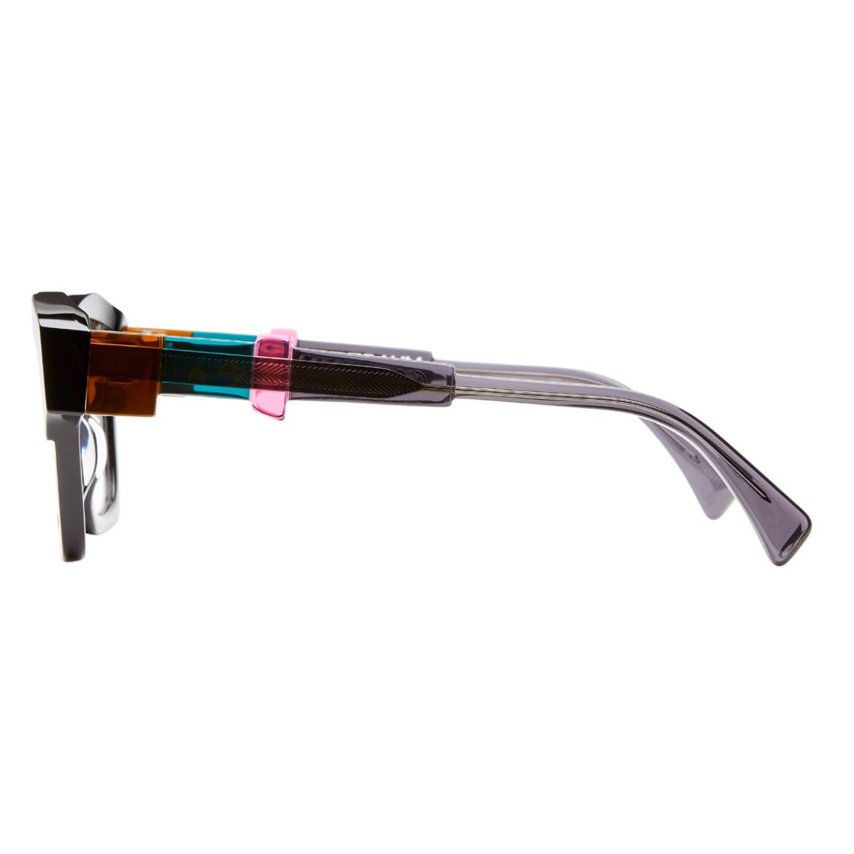 Kuboraum Occhiali da Vista I04 BS Nero/Trasparente Unisex