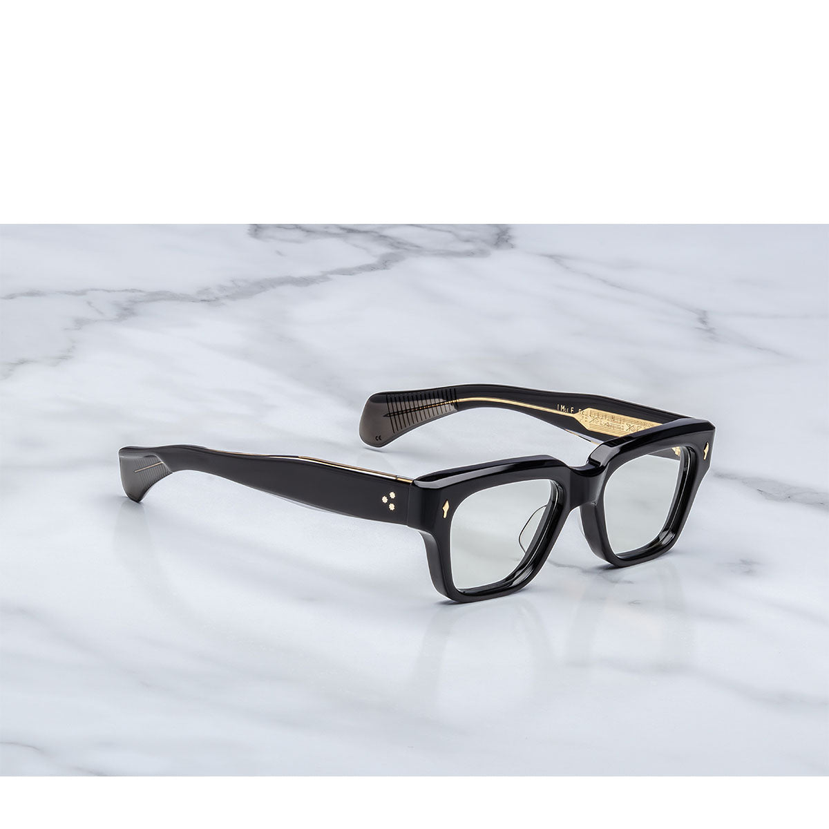 Jacque Marie Mage Occhiali da Vista Fellini Venom Nero/Trasparente Unisex 51 20 150