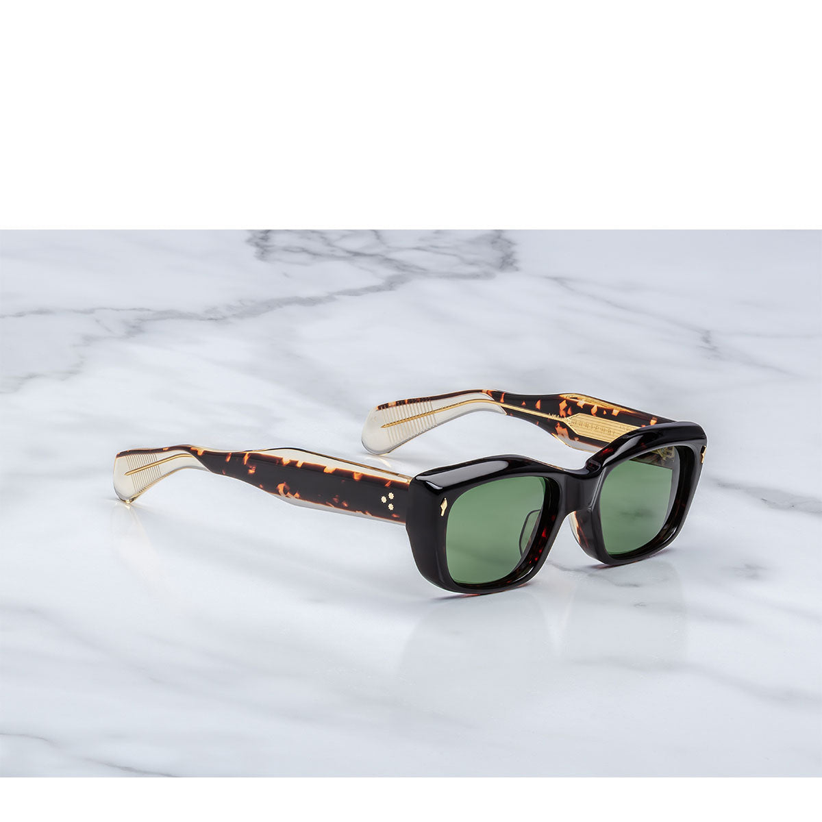 Jacque Marie Mage Occhiali da Sole Corniche Etna Havana/Verde Unisex 51 21 145