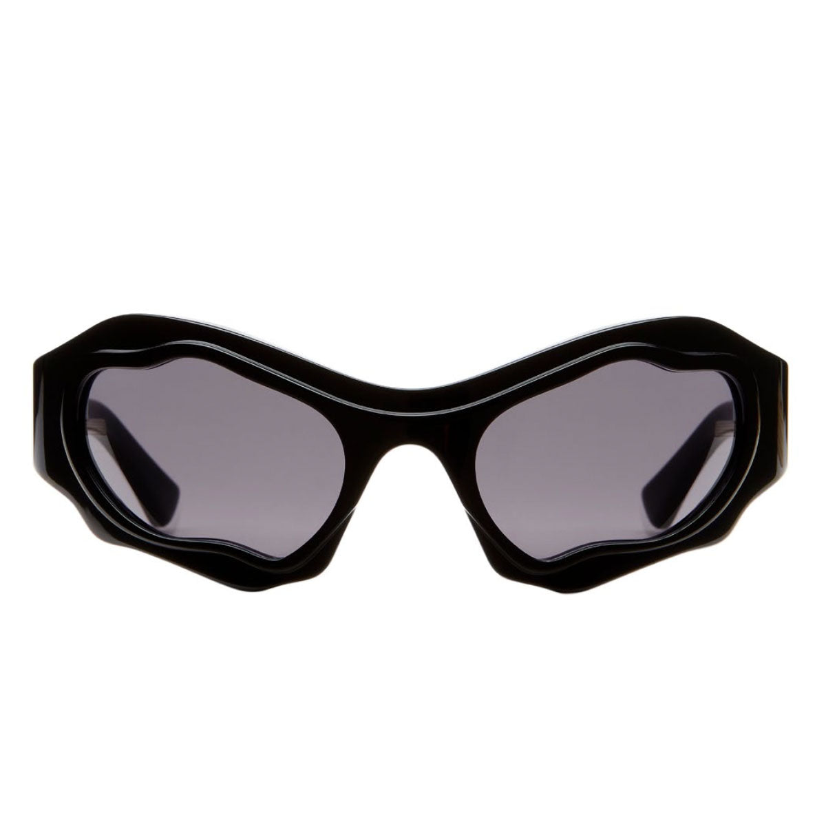 Kuboraum Occhiali da Sole E22 BS Nero/Grigio Unisex 58 23 130
