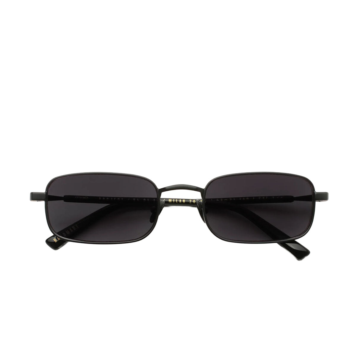 Gast Occhiali da Sole Edara Matte Black EDA01 Nero/Grigio Unisex
