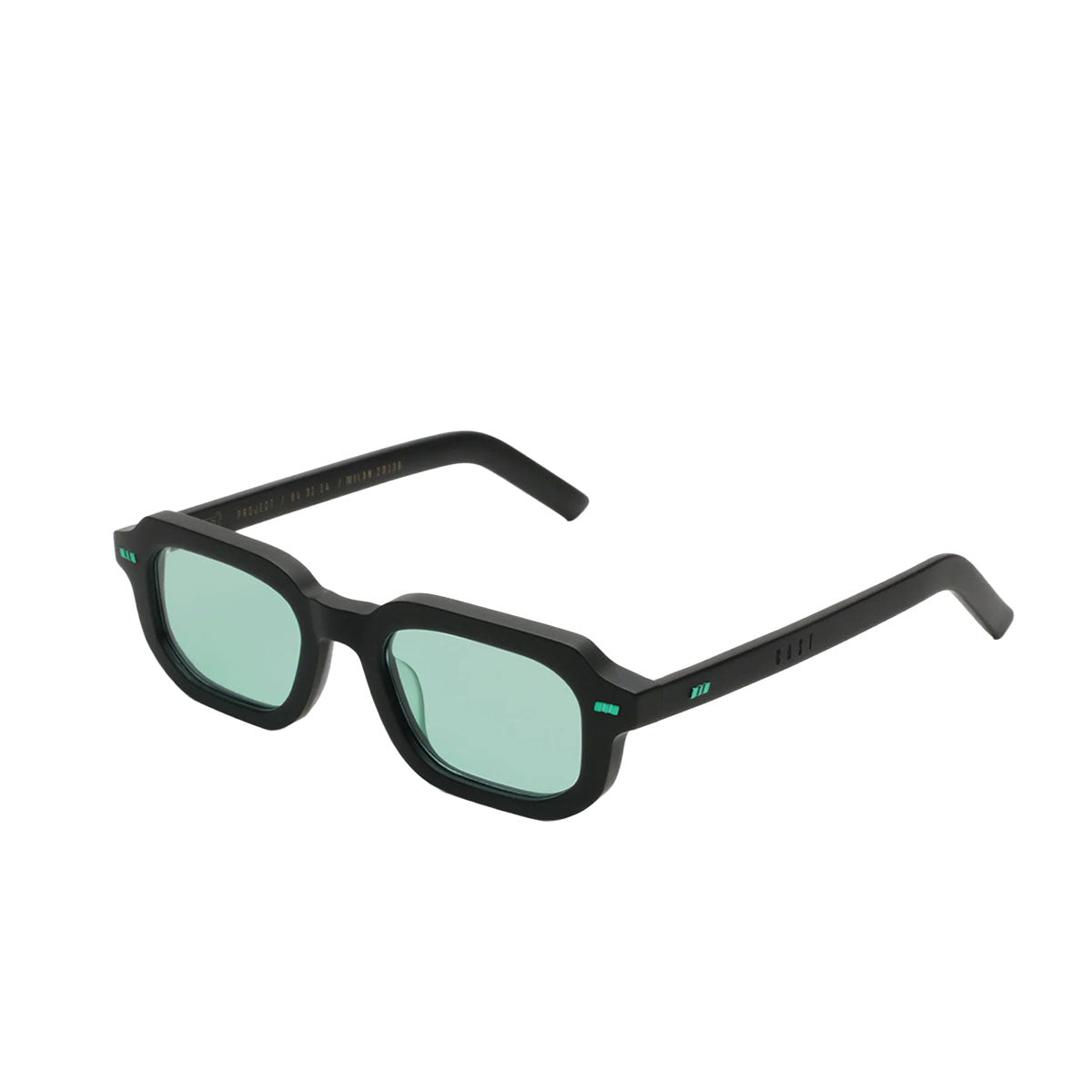 Gast Occhiali da Sole Pai Mint-Flavored PA02 Nero/Verde Unisex