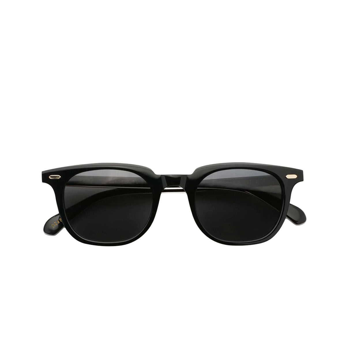 Gast Occhiali da Sole Riva Black Gold RIV06 Nero/Grigio Unisex