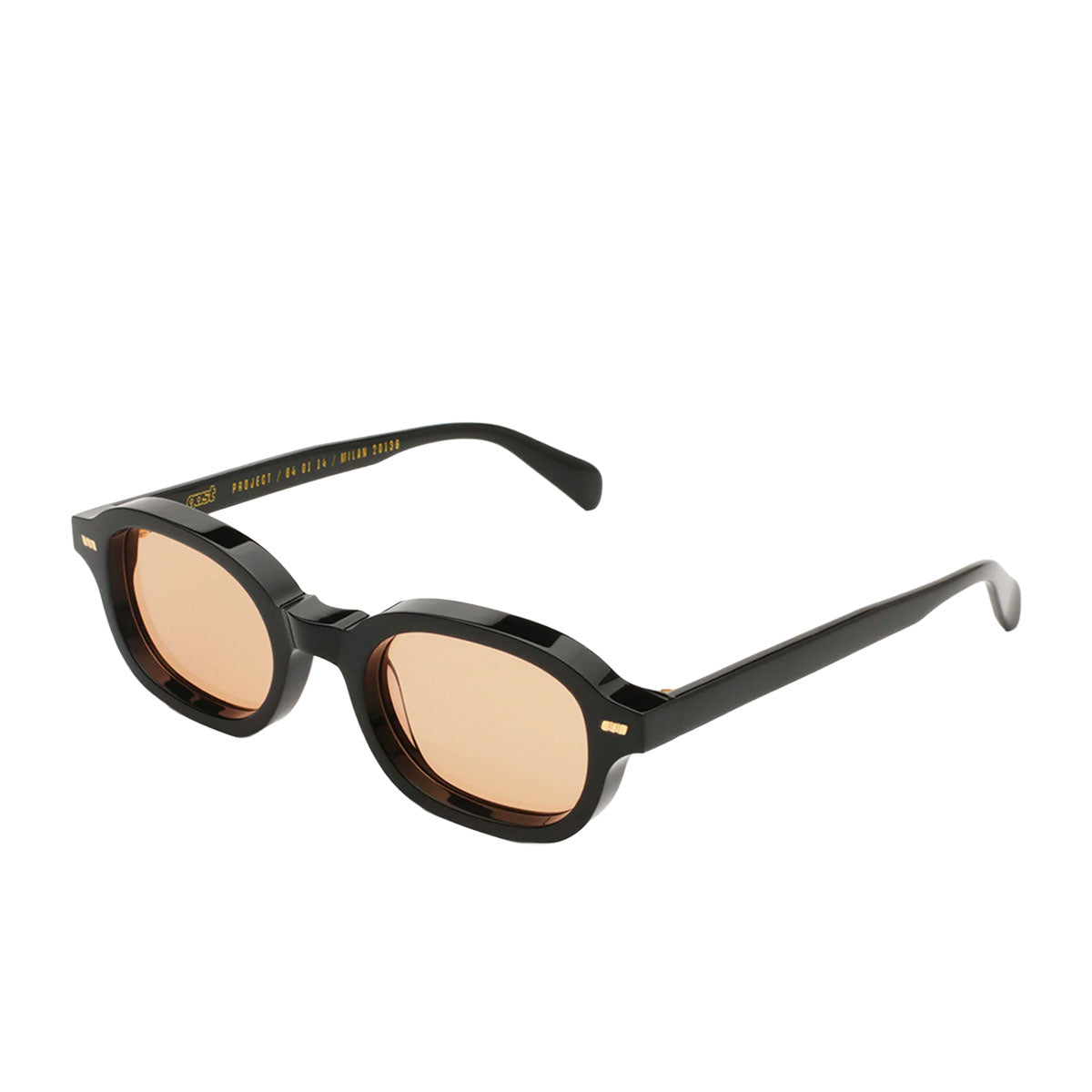 Gast Occhiali da Sole Myriad Sandstone MYR03 Nero/Arancione Unisex