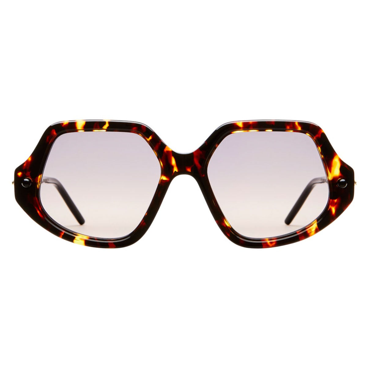 Kuboraum Occhiali da Sole P20 TOR Marrone/Viola Unisex