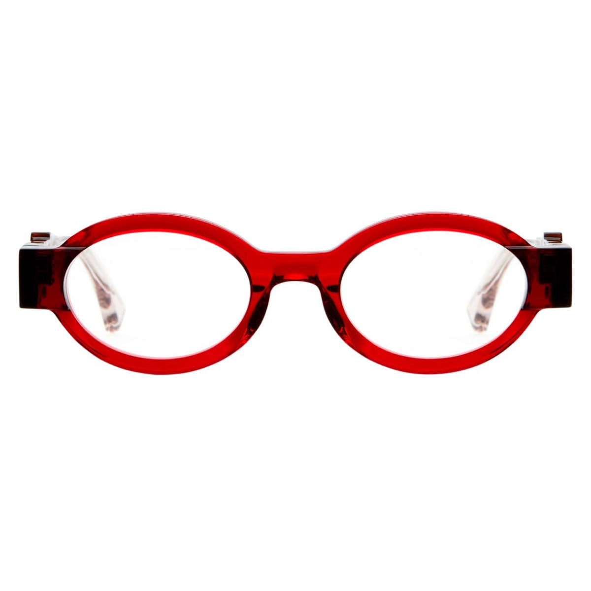Kuboraum Occhiali da Vista I05 BD Rosso/Trasparente Unisex