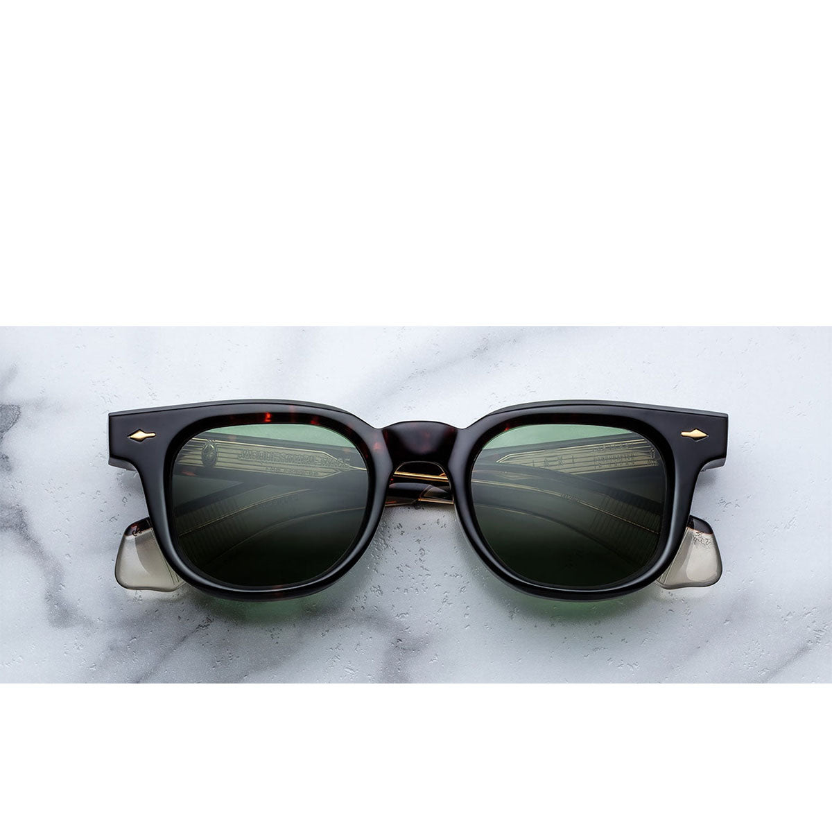 Jacque Marie Mage Occhiali da Sole Jax 2 Etna Havana/Verde Unisex 48 23 145