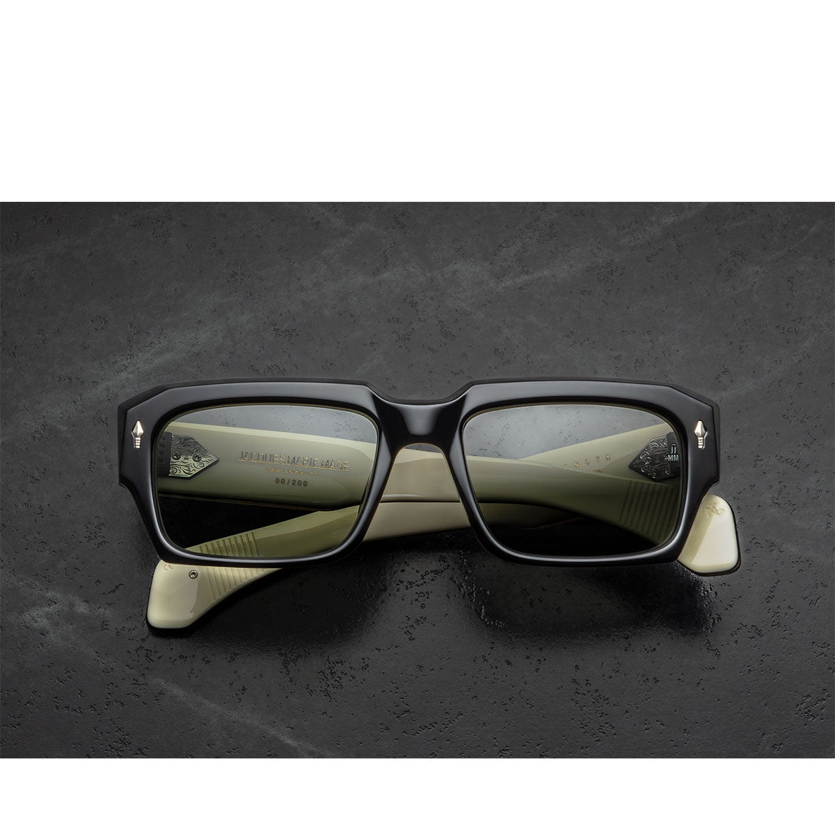 Jacque Marie Mage Occhiali da Sole Dakota Last Frontier VII Smoke Nero/Nero Unisex 54 19 146