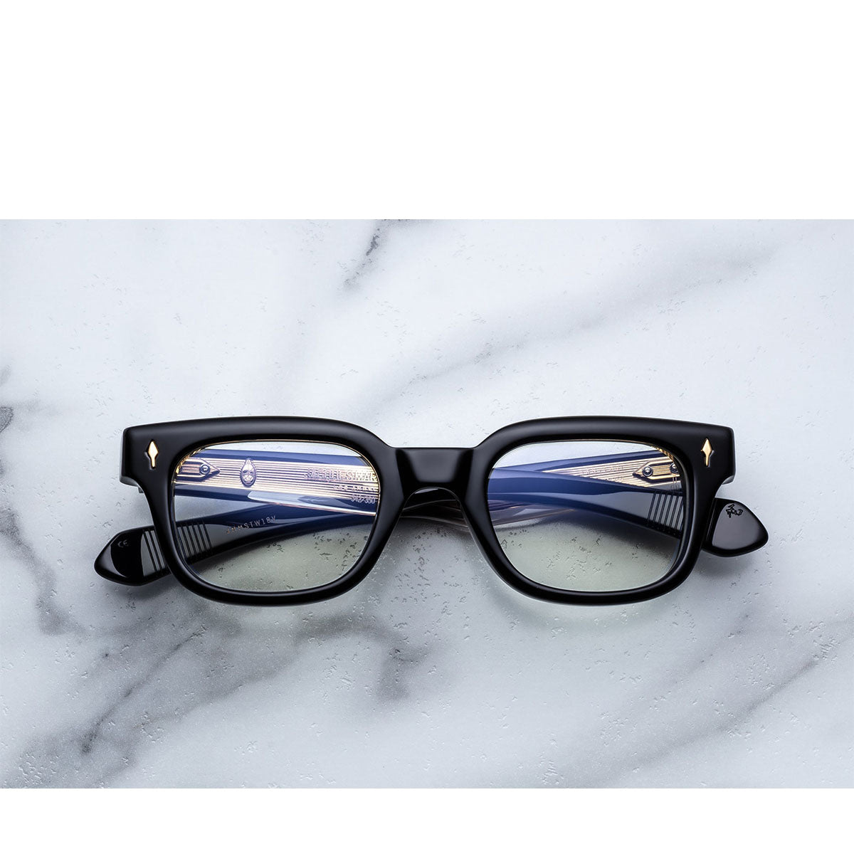 Jacque Marie Mage Occhiali da Vista Stewart Venom Nero/trasparente Unisex 48 23 143