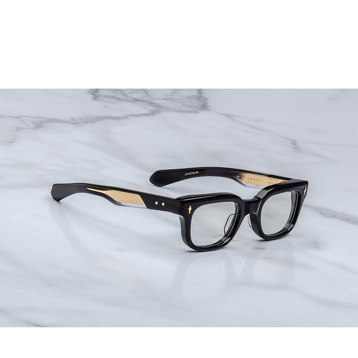 Jacque Marie Mage Occhiali da Vista Stewart Venom Nero/trasparente Unisex 48 23 143