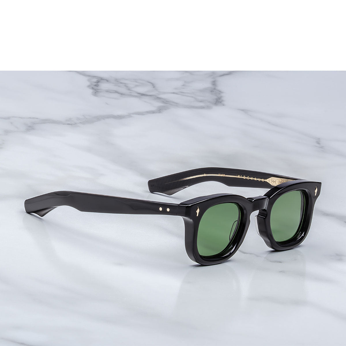 Jacque Marie Mage Occhiali da Sole Devaux Venom Nero/Verde Unisex