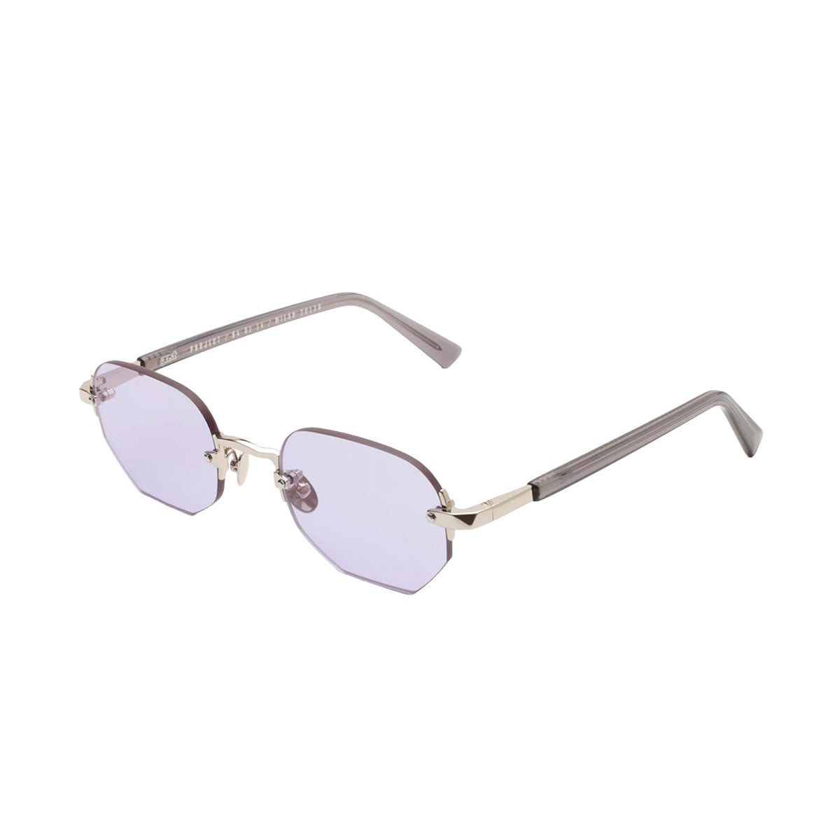 Gast Occhiali da sole Moonstone Silver MNS03 Argento/Viola Unisex