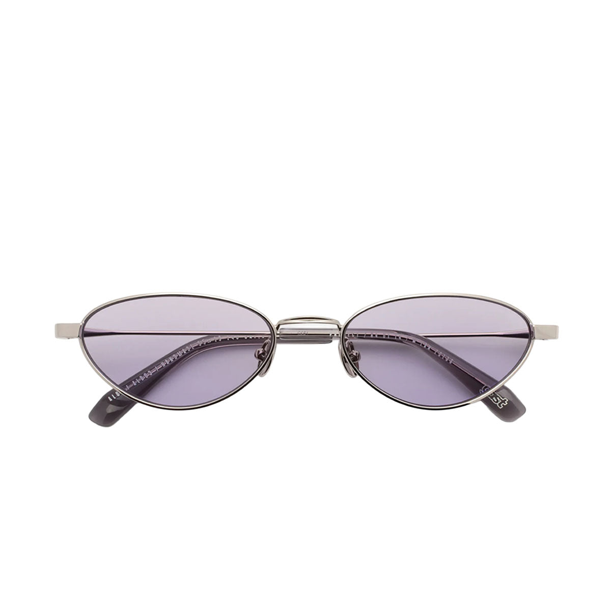 Gast Occhiali da Sole Alba Silver ALB03 Argento/Viola Unisex
