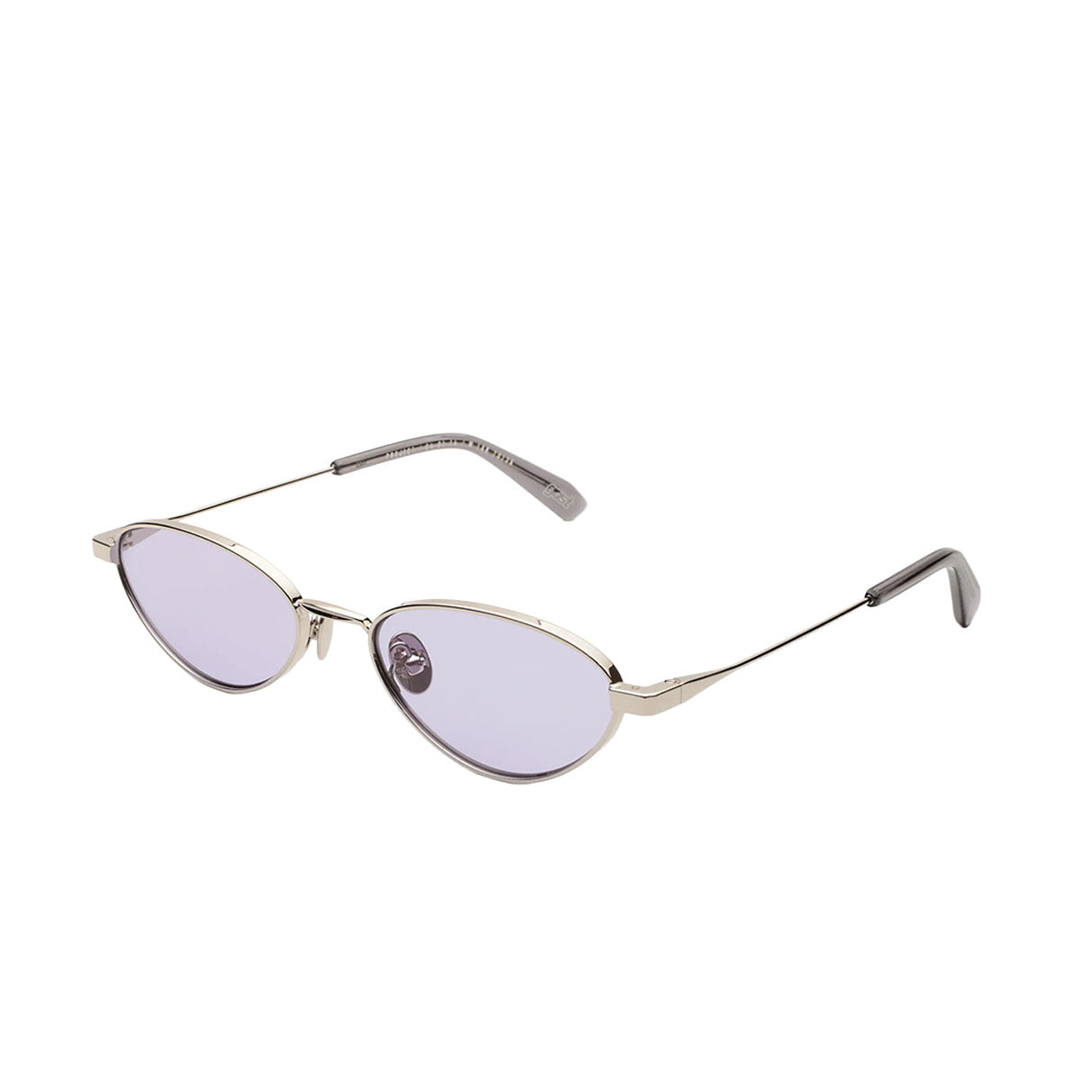 Gast Occhiali da Sole Alba Silver ALB03 Argento/Viola Unisex