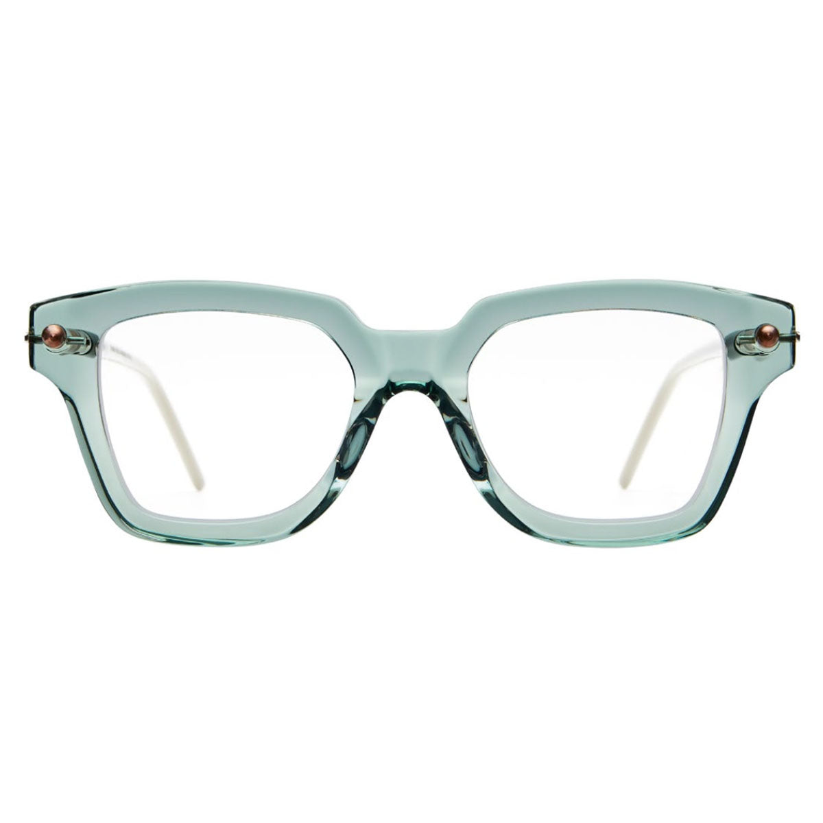 Kuboraum Occhiali da Vista P28 FG Verde/Trasparente Unisex