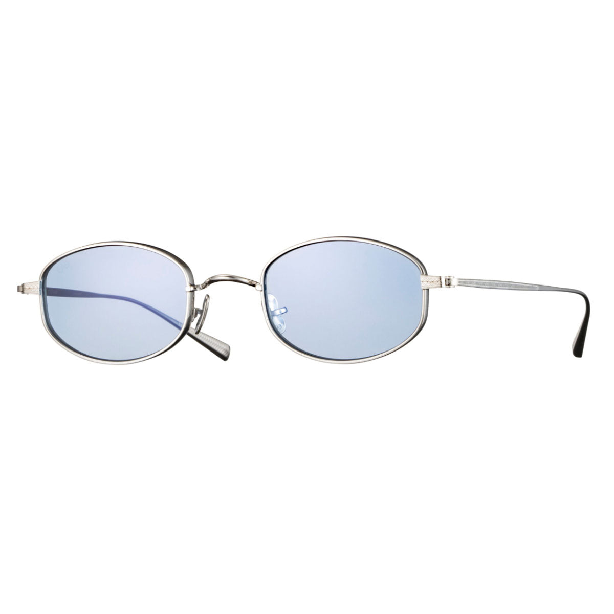 Eyevan Occhiali da Sole Thompson S_LT Argento/Blu Unisex