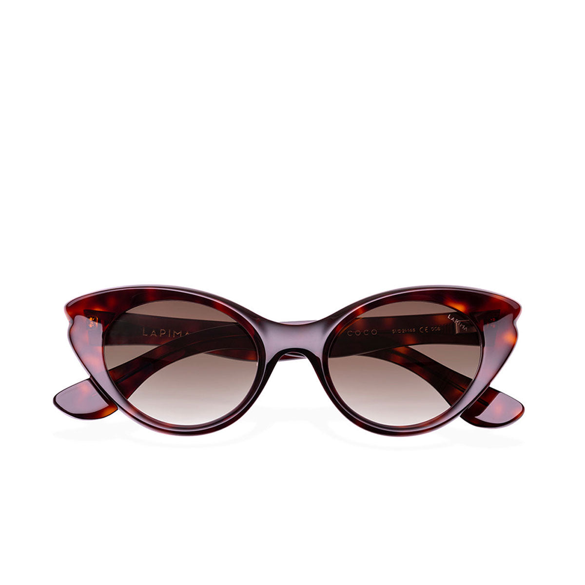 Lapima Occhiali da Sole Coco Havana Gradient Marrone/Marrone Unisex 51 21 145
