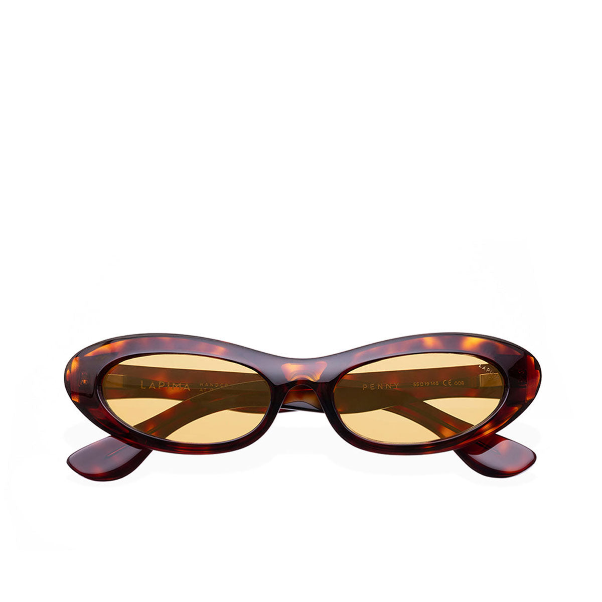 Lapima Occhiali da Sole Penny Havana Vintage Marrone/Giallo Unisex 55 19 145