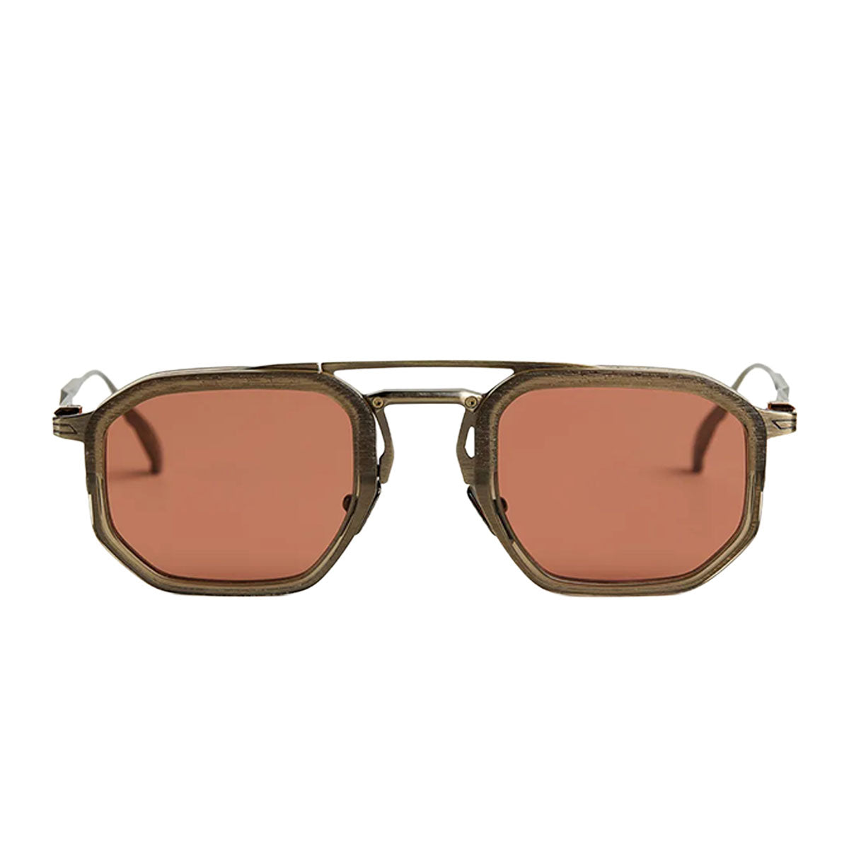 Movitra Occhiali da Sole Nexus 04-C2 Crystal Mud Bronzo/Arancione Unisex