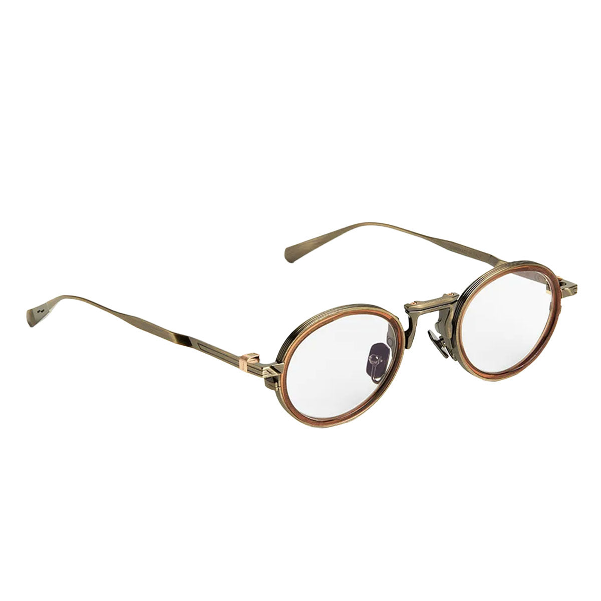 Movitra Occhiali da Vista Nexus 05-C2 Crystal Light Brown Marrone/Trasparente Unisex