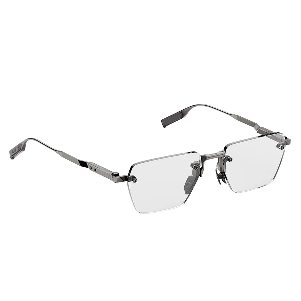 Movitra Occhiali da Vista Sine 03-C3 Antique Gun Argento/Trasparente Unisex
