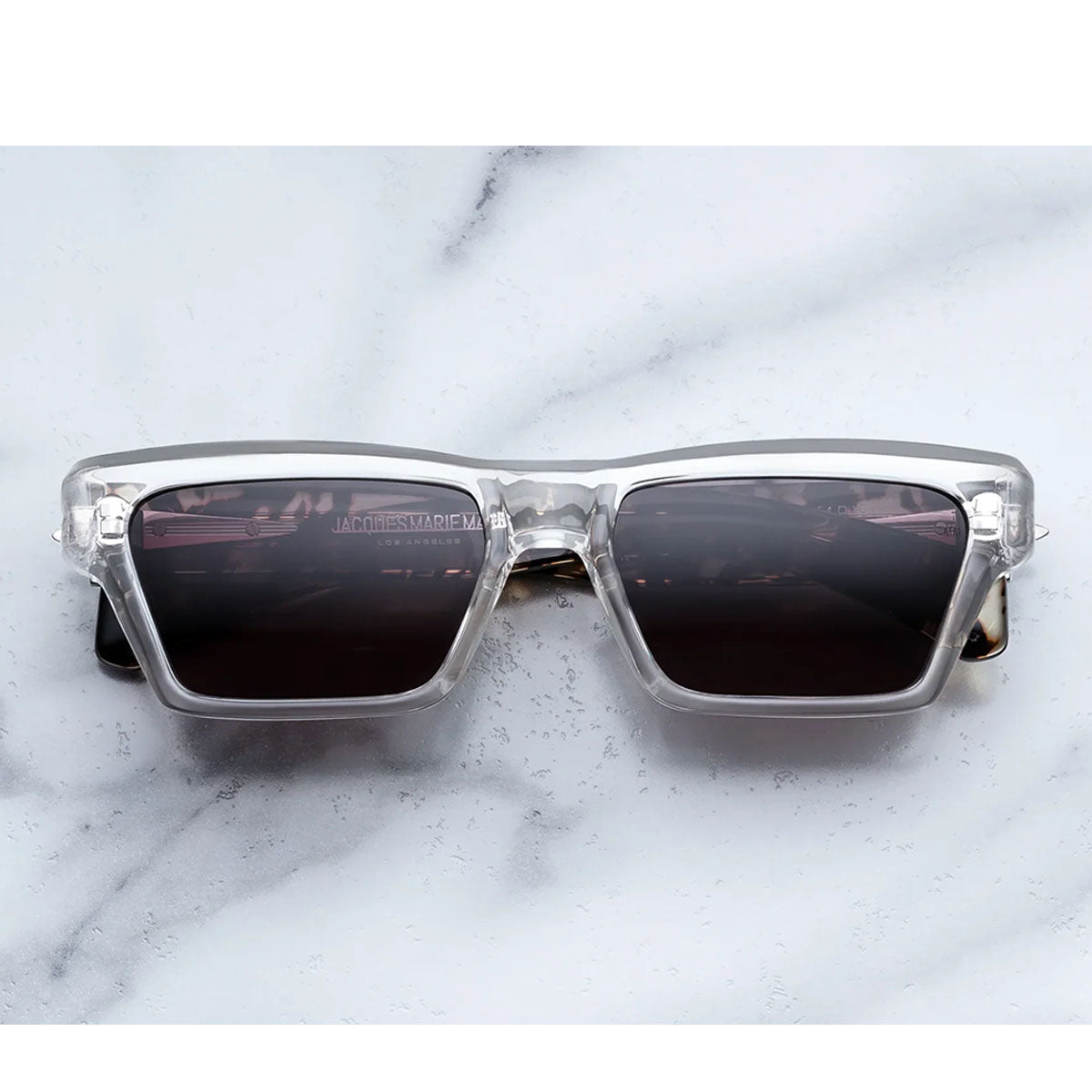 Jacques Marie Mage Occhiali da Sole Melchior Tokyotort Trasparente/Nero Unisex