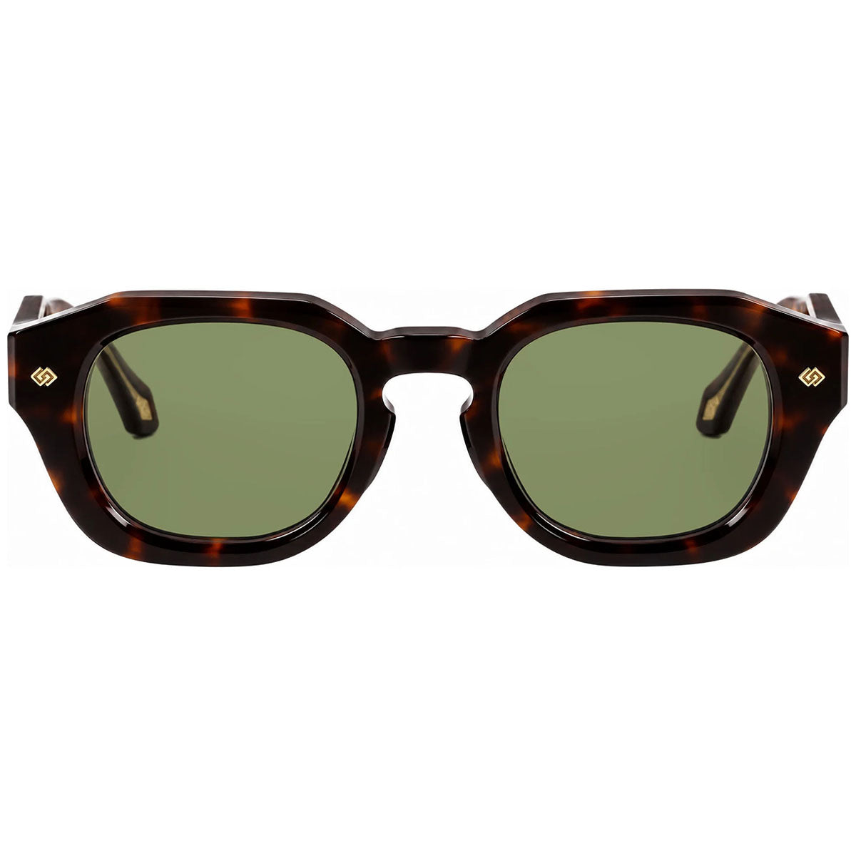 Daizo Occhiali da Sole Ludo Havana Dark Marrone/Verde