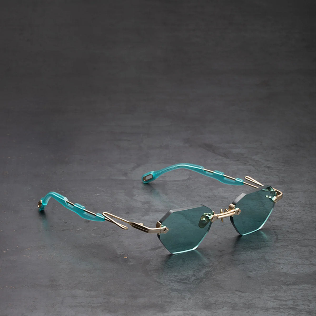 Capote Occhiali da Sole C36 MGD Oro/Verde Unisex 48 20 145