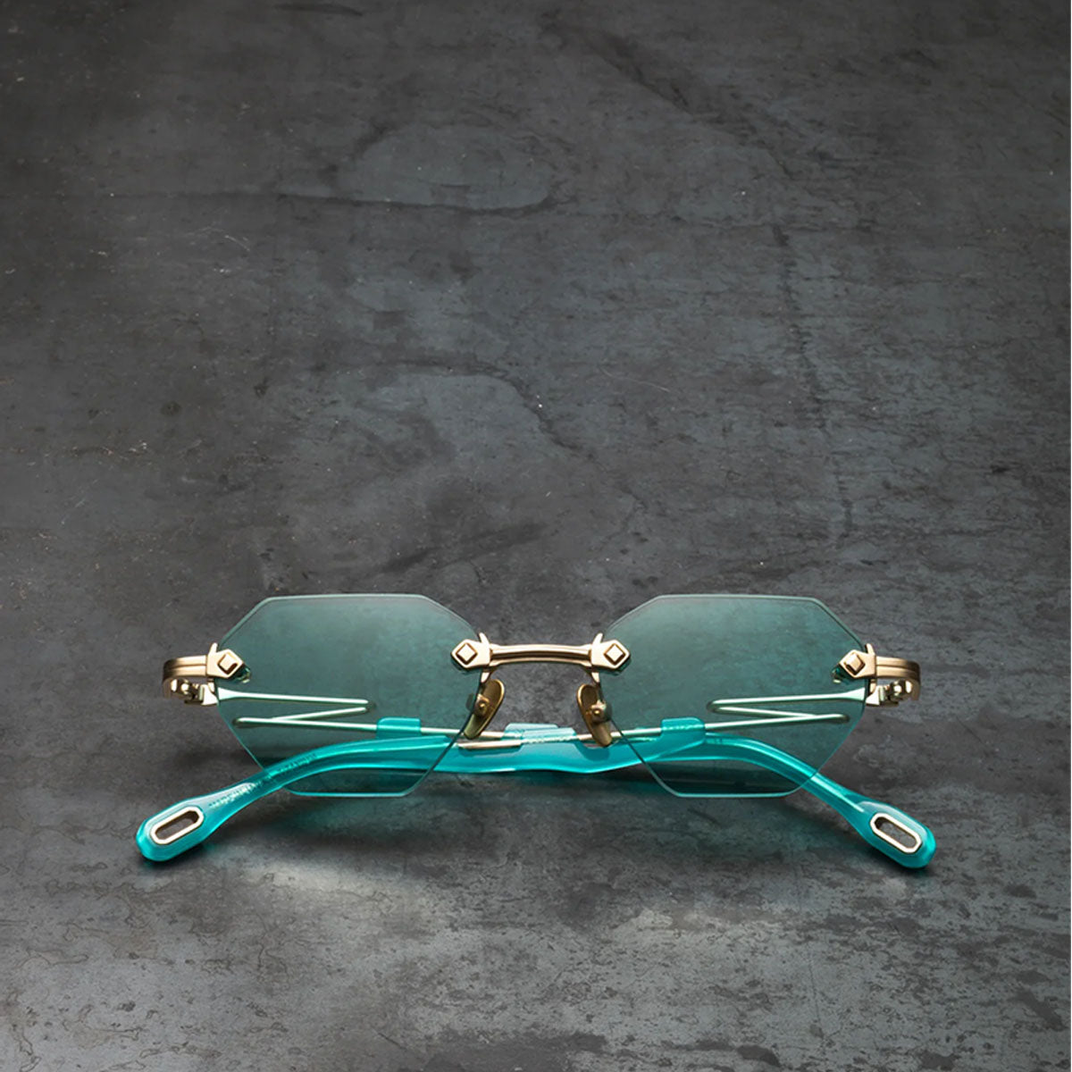 Capote Occhiali da Sole C36 MGD Oro/Verde Unisex 48 20 145