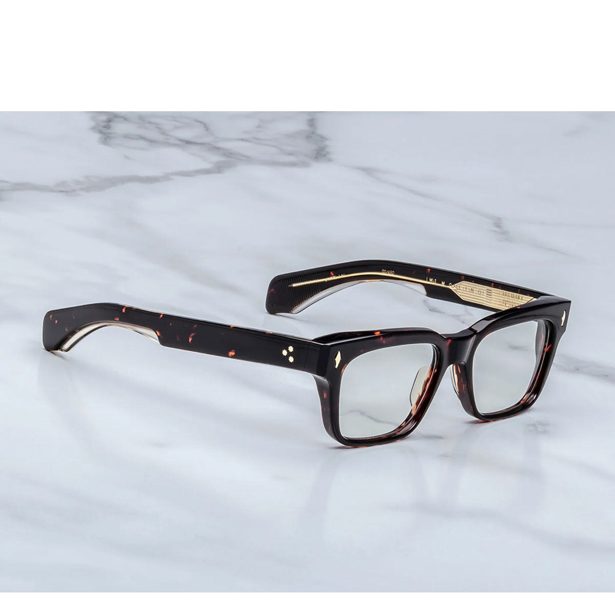 Jacques Marie Mage Occhiali da Vista Molino Etna Trasparente/Marrone Unisex