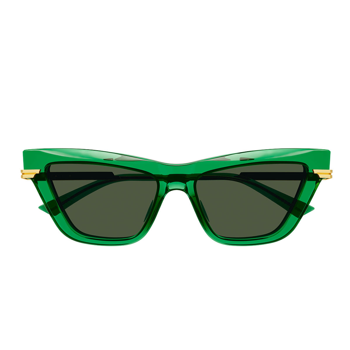 Bottega Veneta Occhiali da Sole BV1241S 003 Verde/Verde Unisex