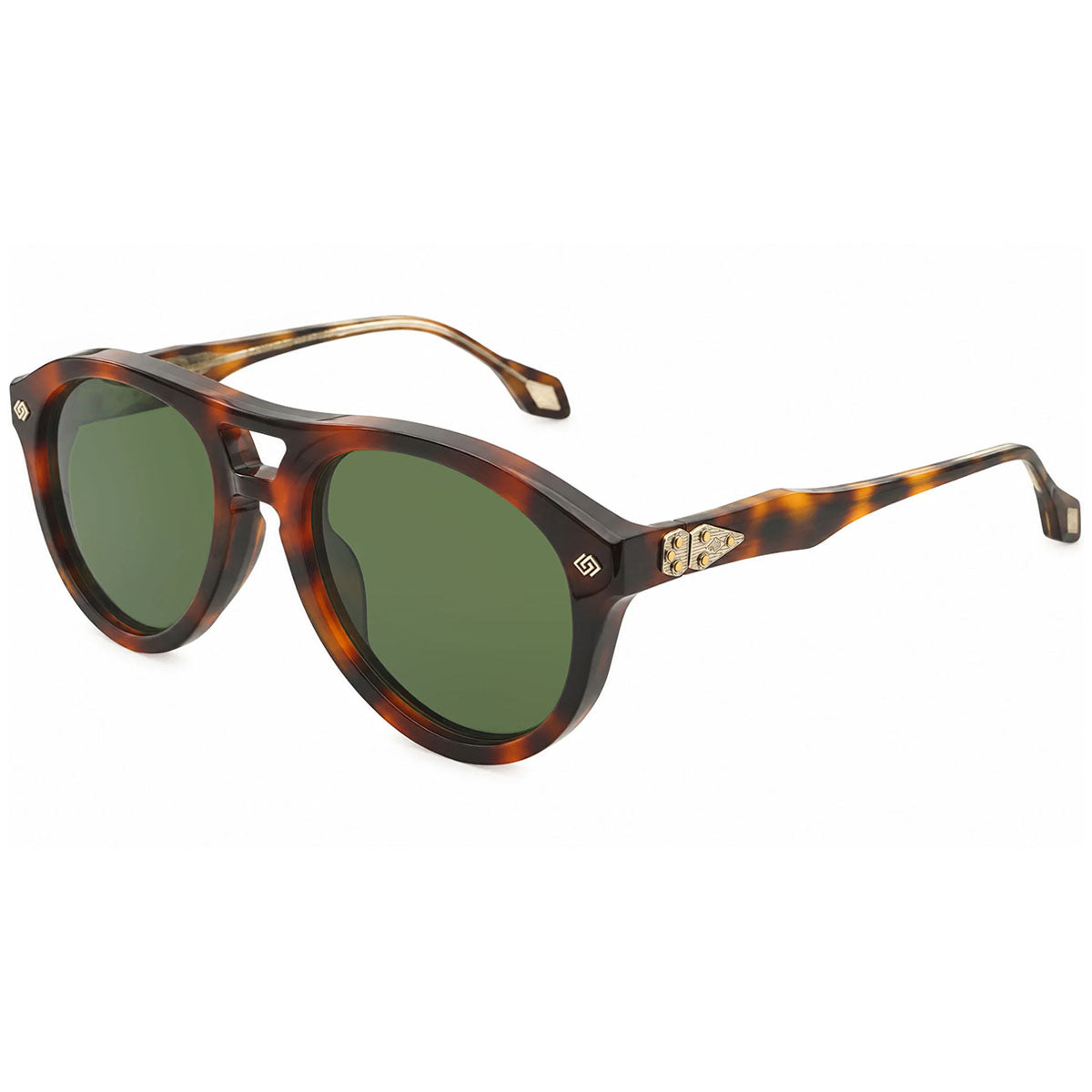 Daizo Occhiali da Sole Jun Havana Classic Marrone/Verde