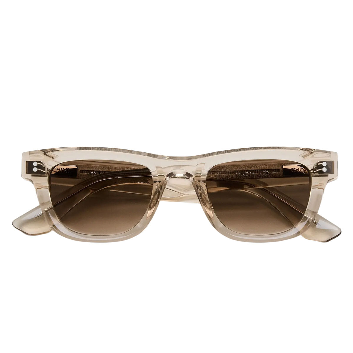 Chimi Occhiali da Sole Core 08 Ecru Beige/Marrone Unisex 47 24 145